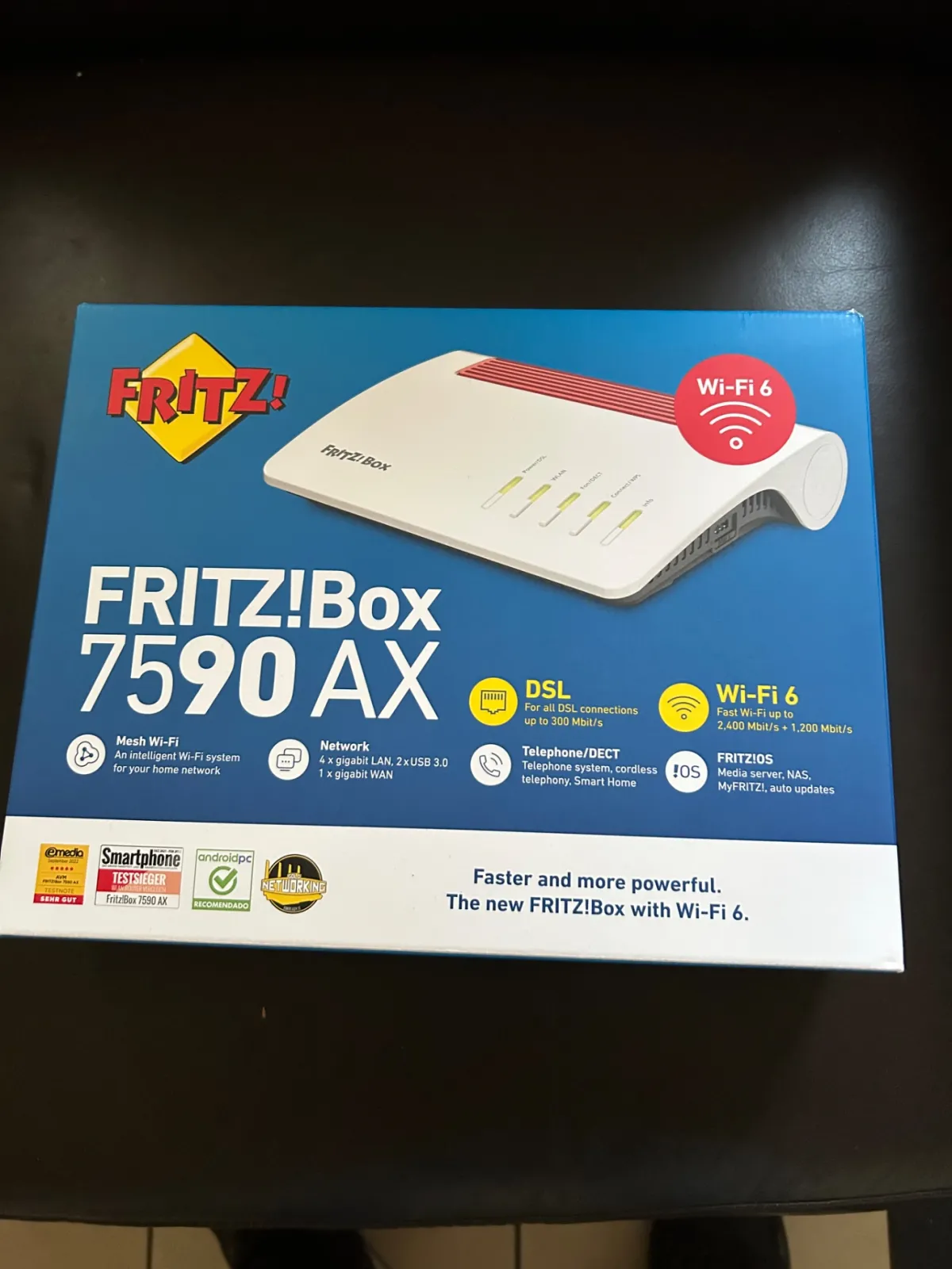 Netwerk- en Internetapparatuur Fritzbox 7590ax