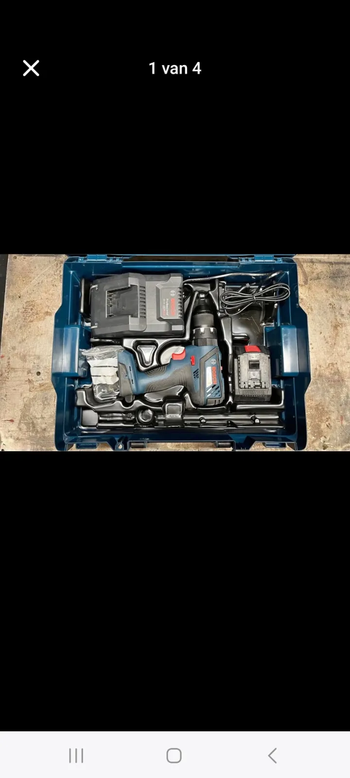 Gereedschap Bosch accu gereedschap