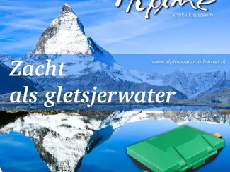 Waterontharder alternatief van Alpine bespaart veel energiekosten