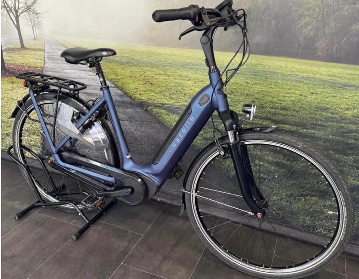 Fietsen | Heren | Herenfietsen Nette Gazelle Grenoble C7+ E-Bike met Bosch Plus