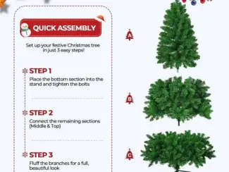 Kerst Kerstboom - Kunstkerstboom - 180 cm -